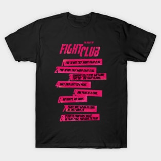 Fight Club Rules T-Shirt